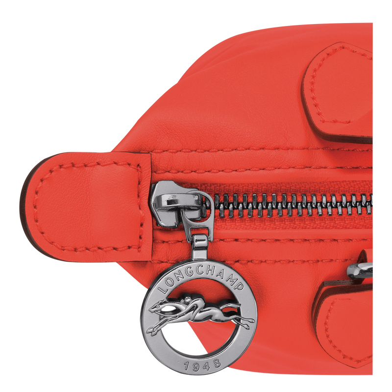 Le Pliage Xtra XS Handbag , Orange - Leather  - View 6 of 6