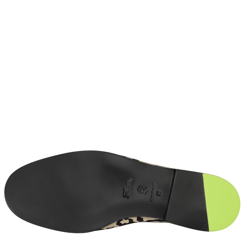 Loafer Au Sultan , Leder - Beige/Schwarz  - Ansicht 4 von 4
