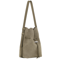 Le Roseau M Shoulder bag , Lichen - Leather
