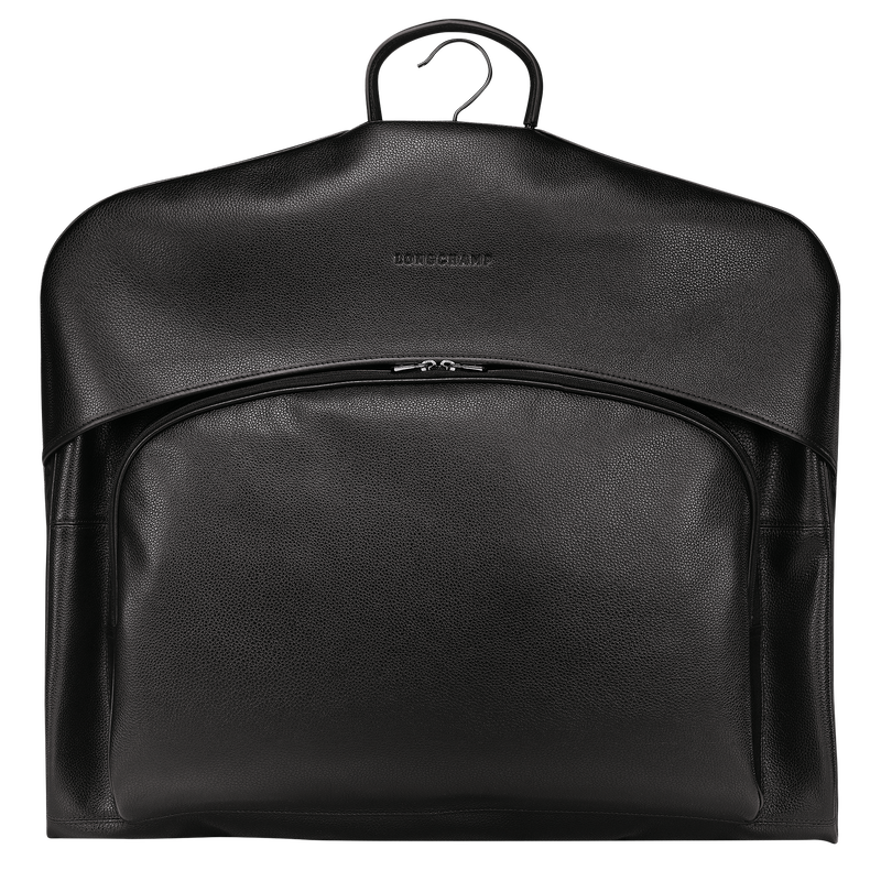 Le Foulonné Garment cover Black Leather Longchamp US