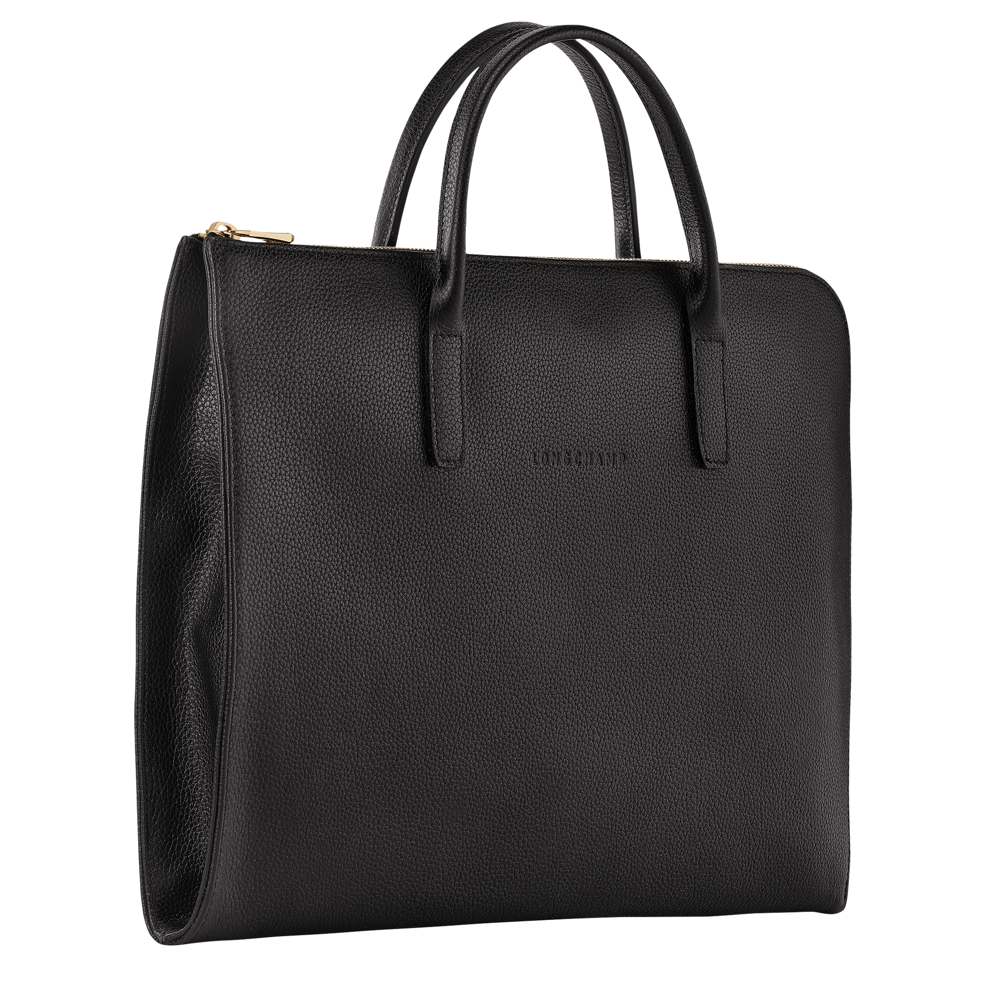 Le Foulonné Briefcase S, Black