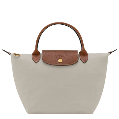 Le Pliage Original Bolso con asa superior S , Lona reciclada - Gris Piedra
