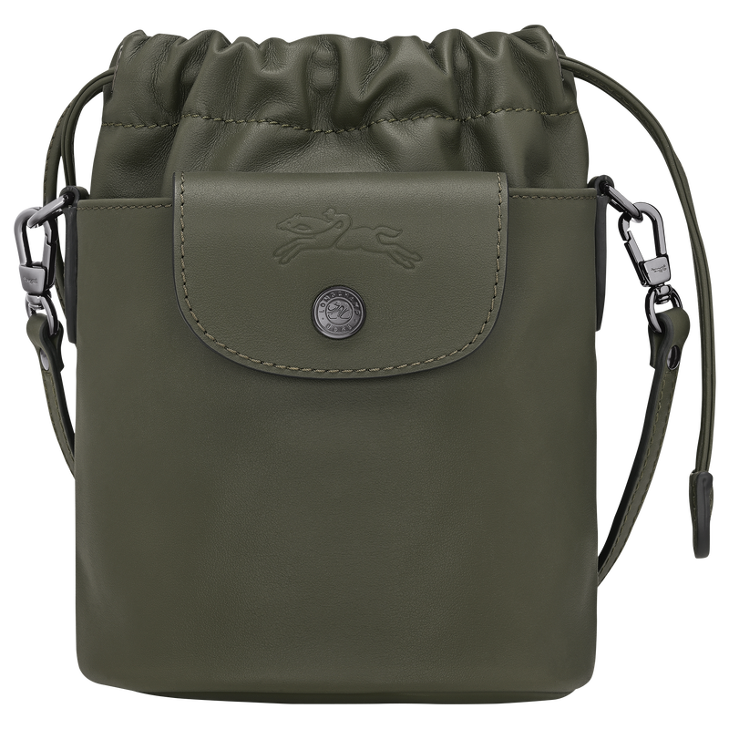 Borsa a secchiello XS Le Pliage Xtra , Pelle - Abete  - View 1 of  6