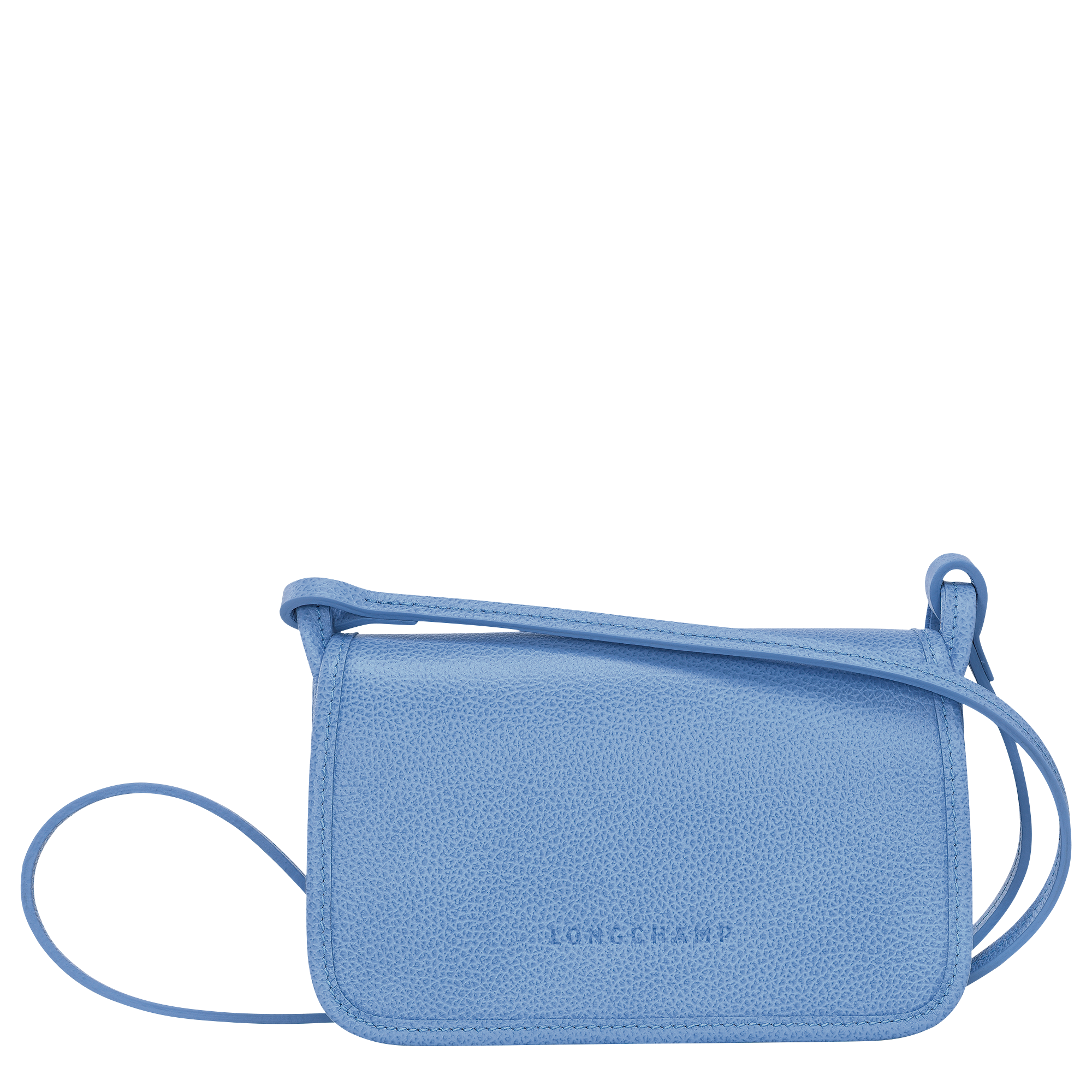 Le Foulonné Wallet on chain, Cloud Blue