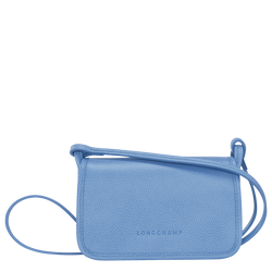 Longchamp Le Pliage Original Mini Pouch with Handle Sky Blue Recycled  Canvas