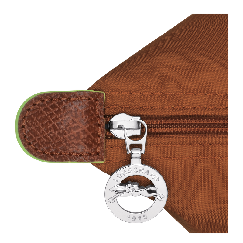 Le Pliage Green L Tote bag , Cognac - Recycled canvas  - View 5 of 6