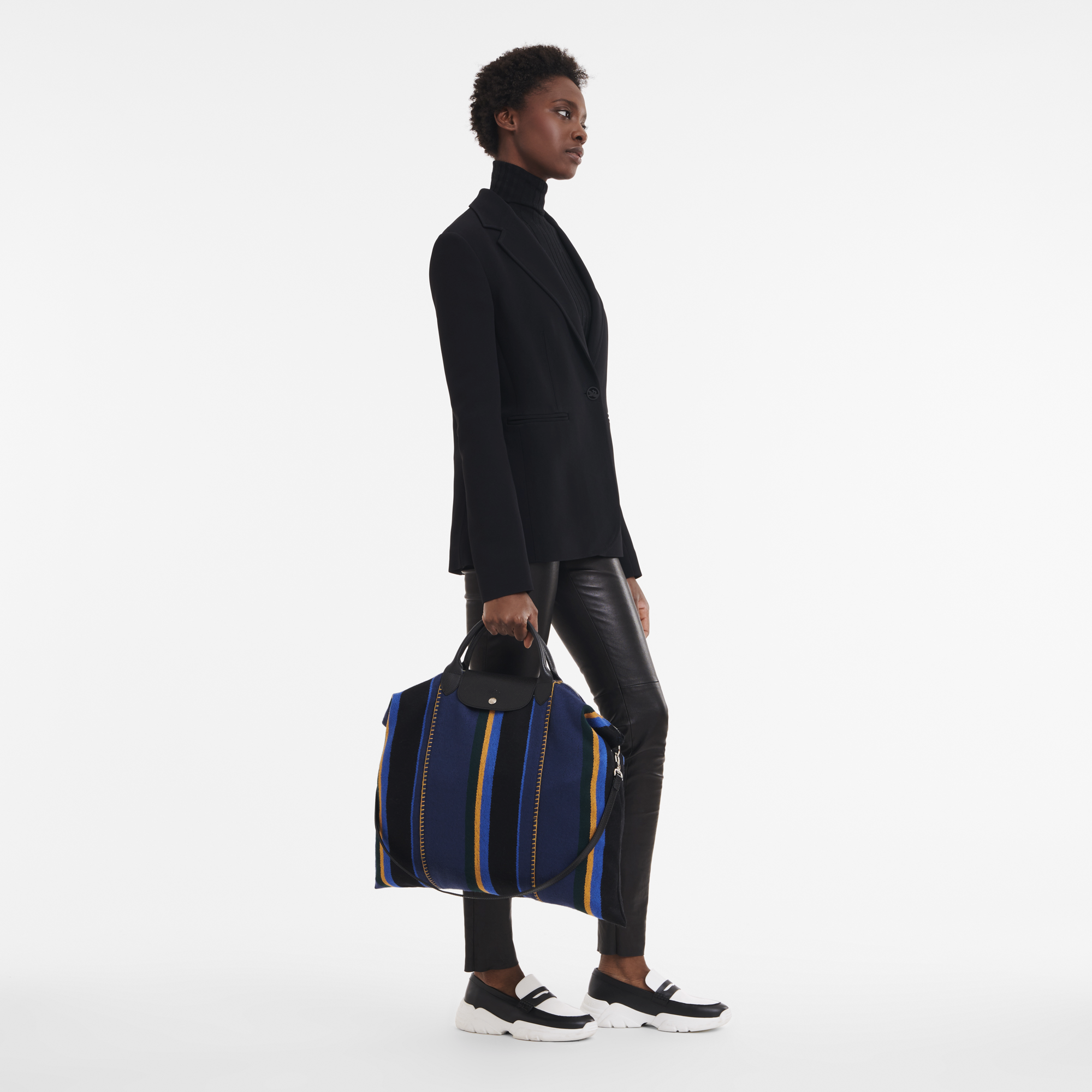 Le Pliage Collection Handbag L, Navy