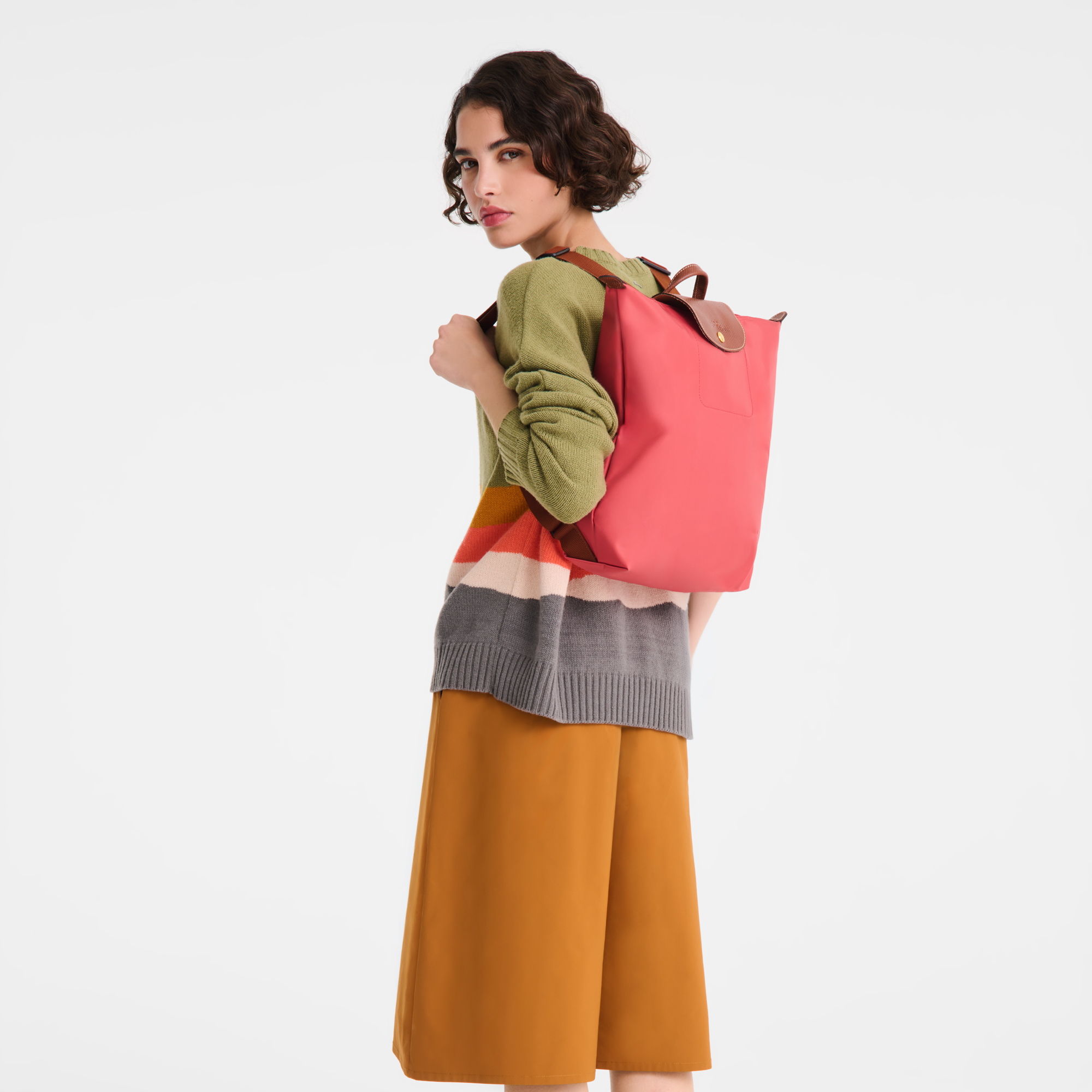 Le Pliage Original Mochila M, Fresa