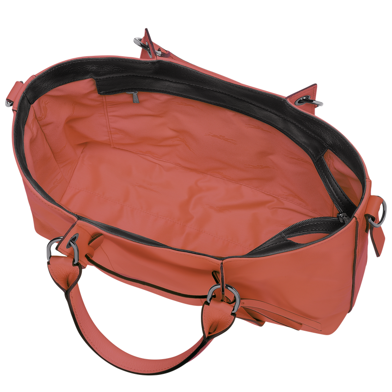 Handtasche L Longchamp 3D , Leder - Ockerbraun  - Ansicht 5 von 5