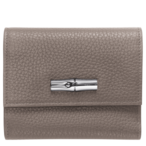 Kompakt-Brieftasche, Grau - View 1 of 2 Kompakt-Brieftasche, Grau, hi-res - View 1 of 2