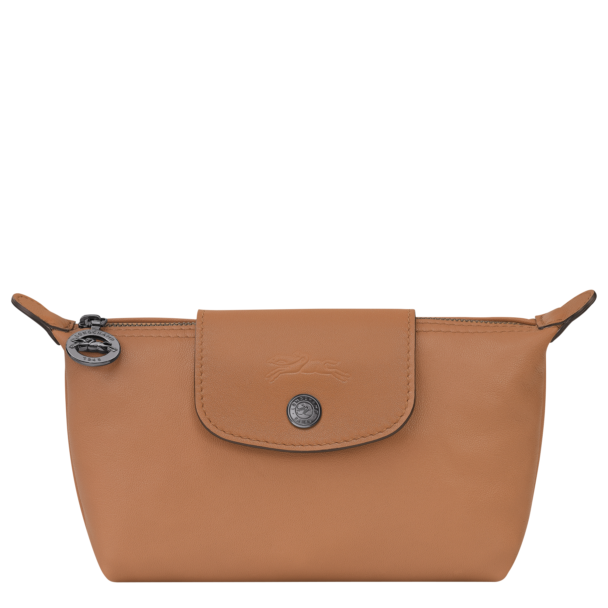 longchamp le pliage cuir leather shoulder bag