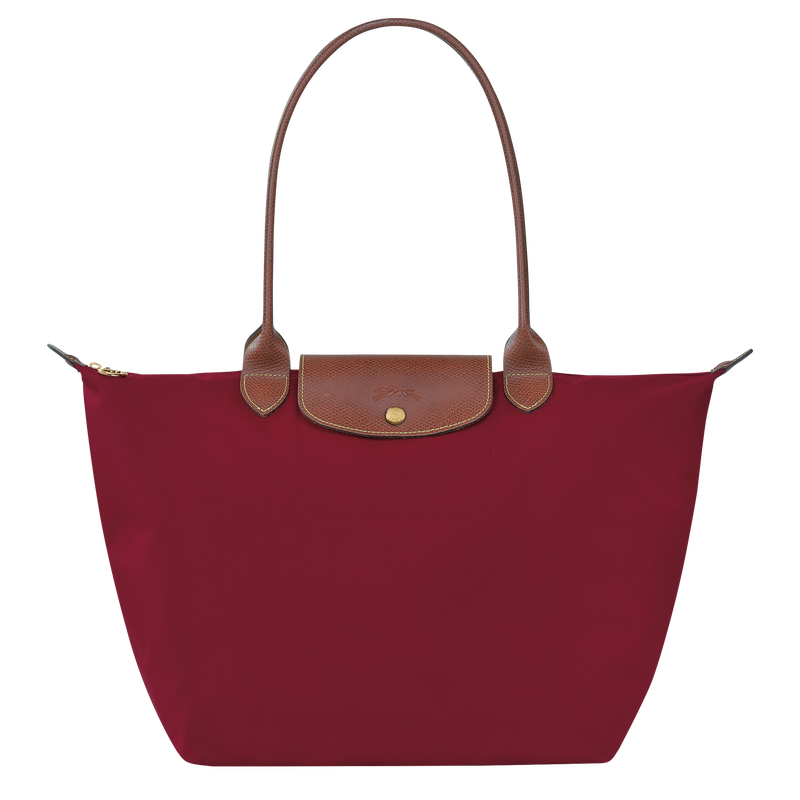 Le Pliage Original L Tote bag , Red - Recycled canvas  - View 1 of 5