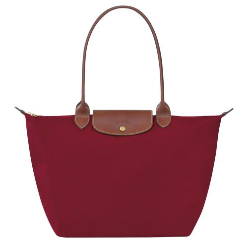 Le Pliage Original L Tote bag , Red - Recycled canvas - View 1 of  5