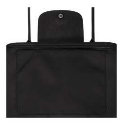 Le Pliage Energy Crossbody-Tasche mit langen Henkeln L, Schwarz