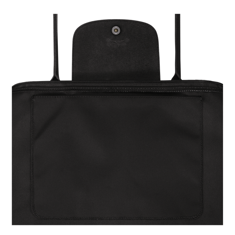 Crossbody-Tasche mit langen Henkeln L Le Pliage Energy , Recyceltes Canvas - Schwarz  - Ansicht 5 von 6