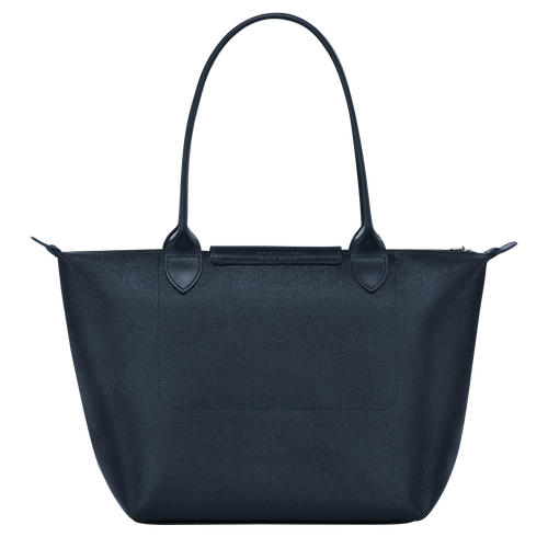 Le Pliage City 肩揹袋 M , 海軍藍色 - 帆布 - 查看 4 4