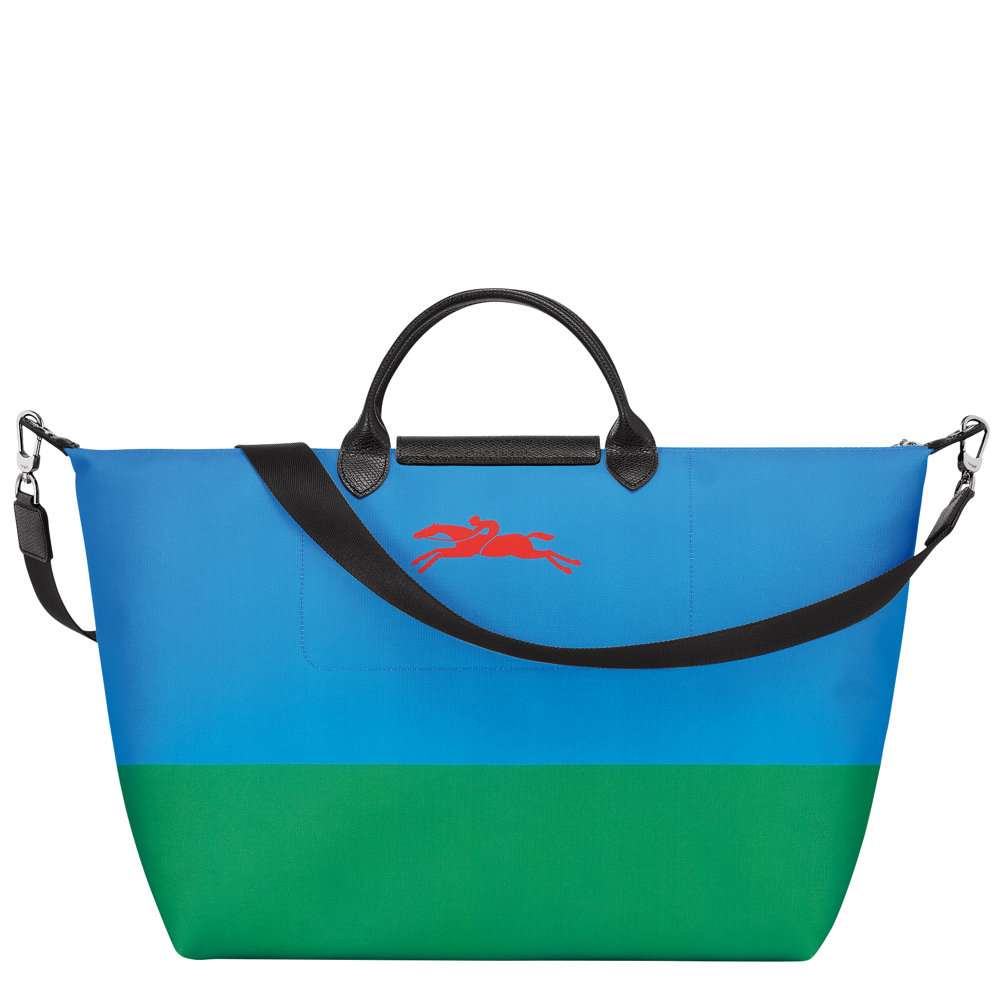 Longchamp x Robert Indiana Reisetasche S, Rot