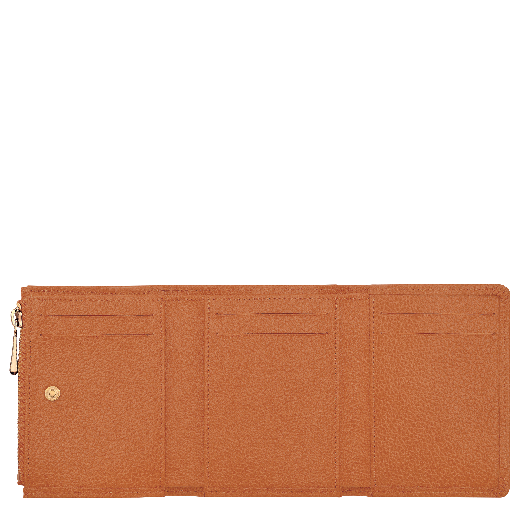 Le Foulonn&eacute; Kompakte dreifach-Geldb&ouml;rse, Bernstein