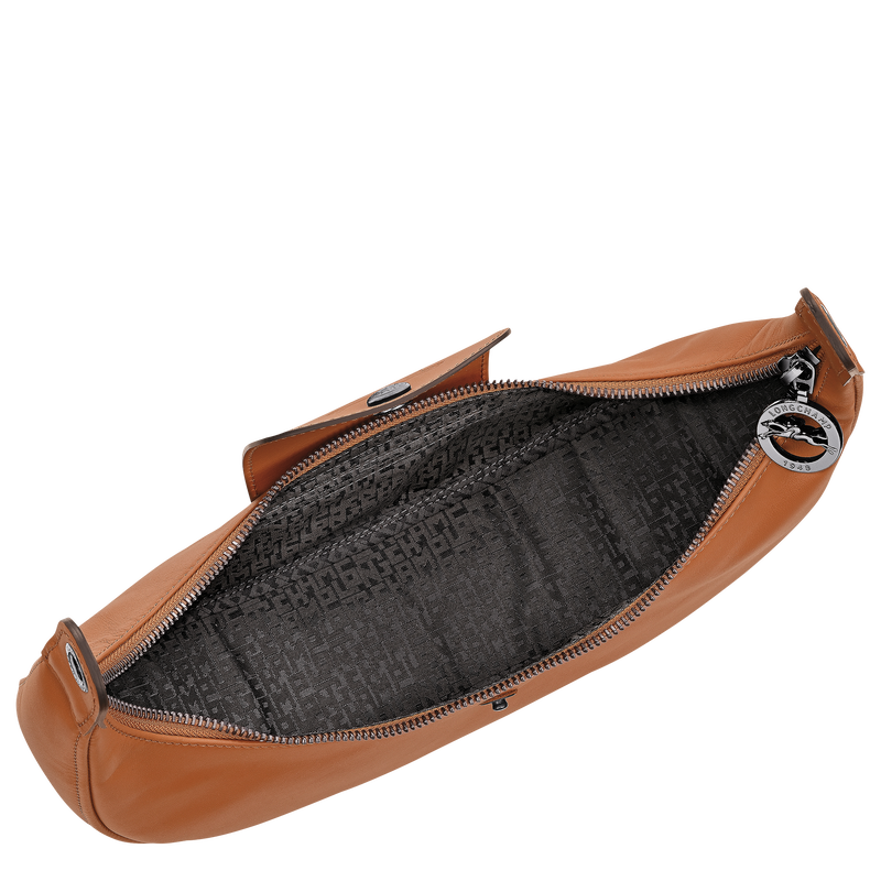 Le Pliage Xtra S Shoulder bag , Cashew - Leather  - View 4 of  5