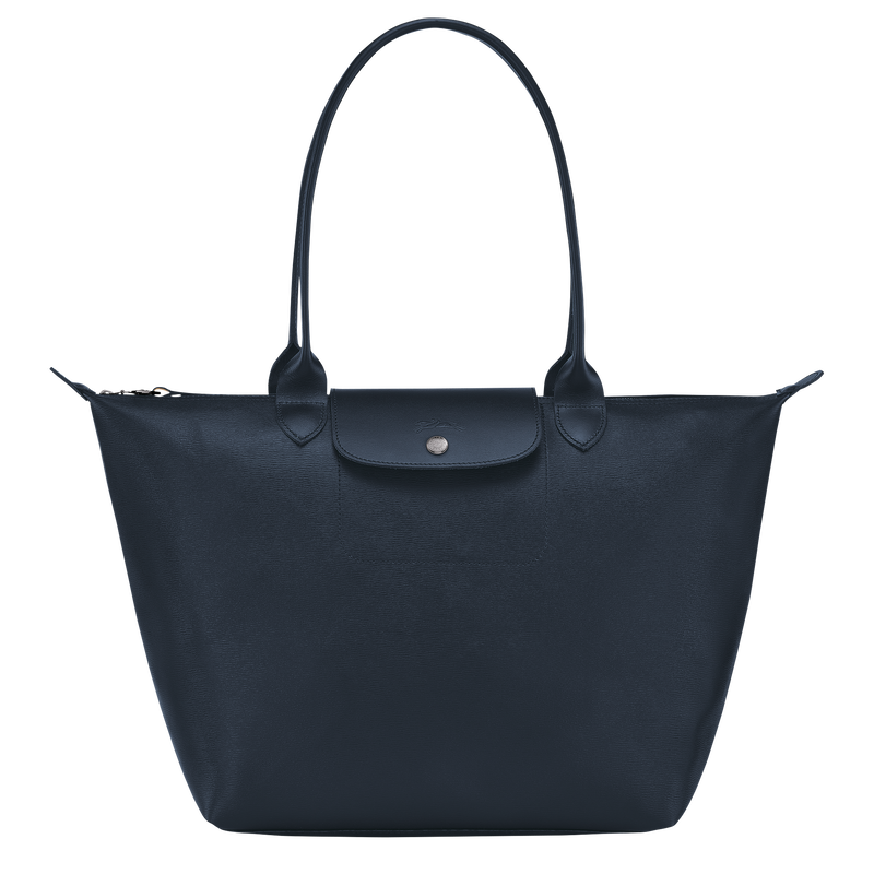 Le Pliage City 購物袋 L , 海軍藍色 - 帆布  - 查看 1 4