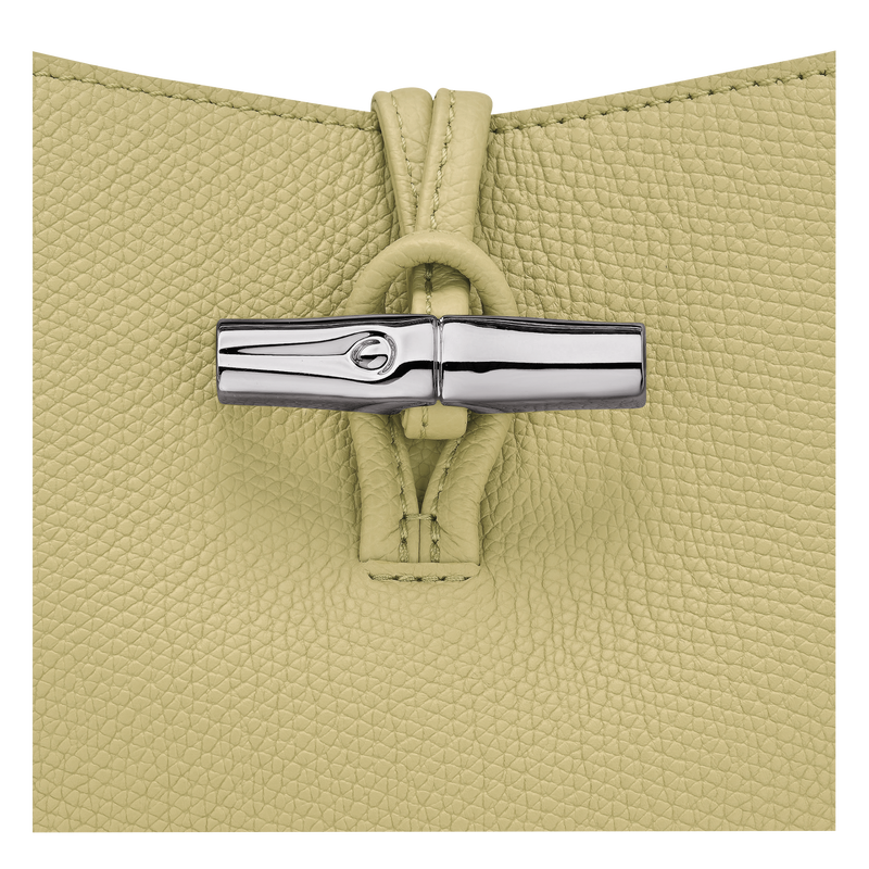 Borsa a secchiello XS Le Roseau , Pelle - Pistacchio  - View 6 of  6