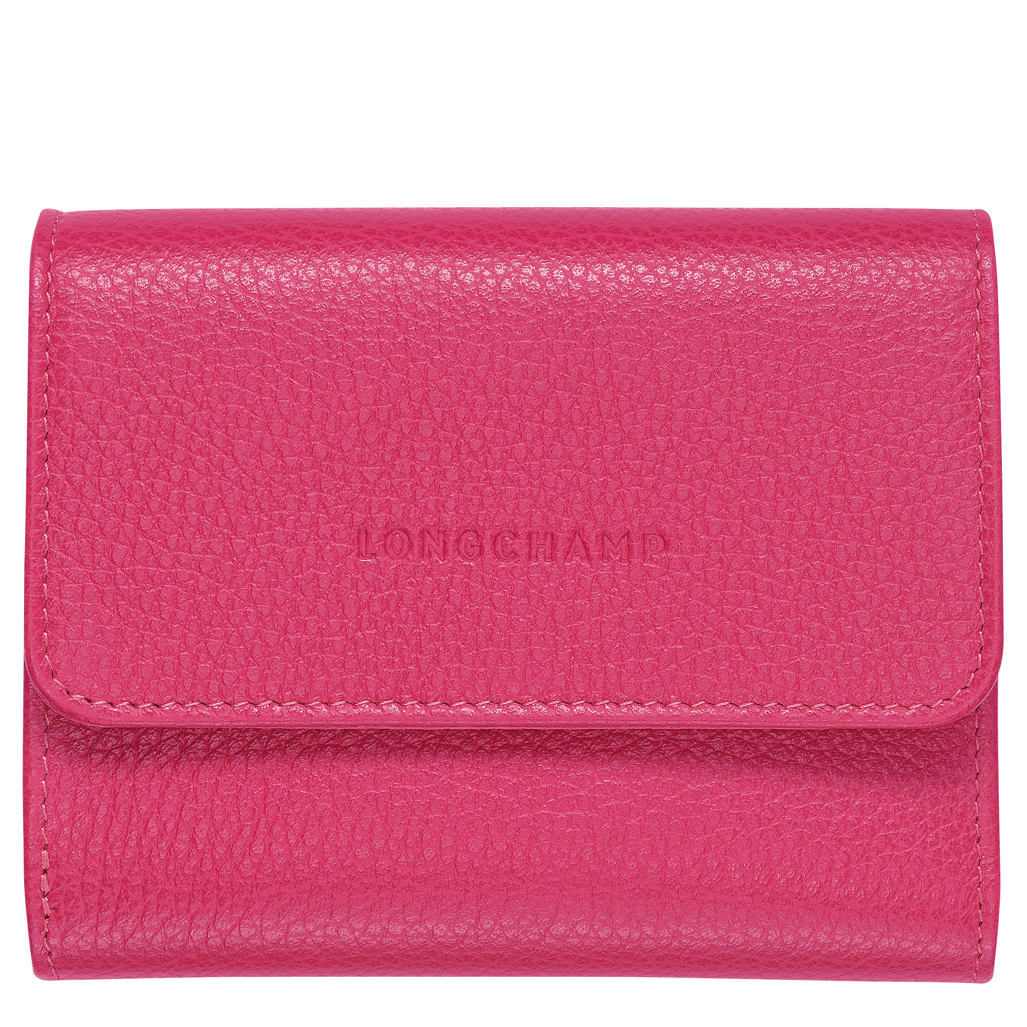 Compact wallet Le Foulonné Pink/Silver 