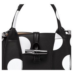 Roseau Handtasche S, Schwarz