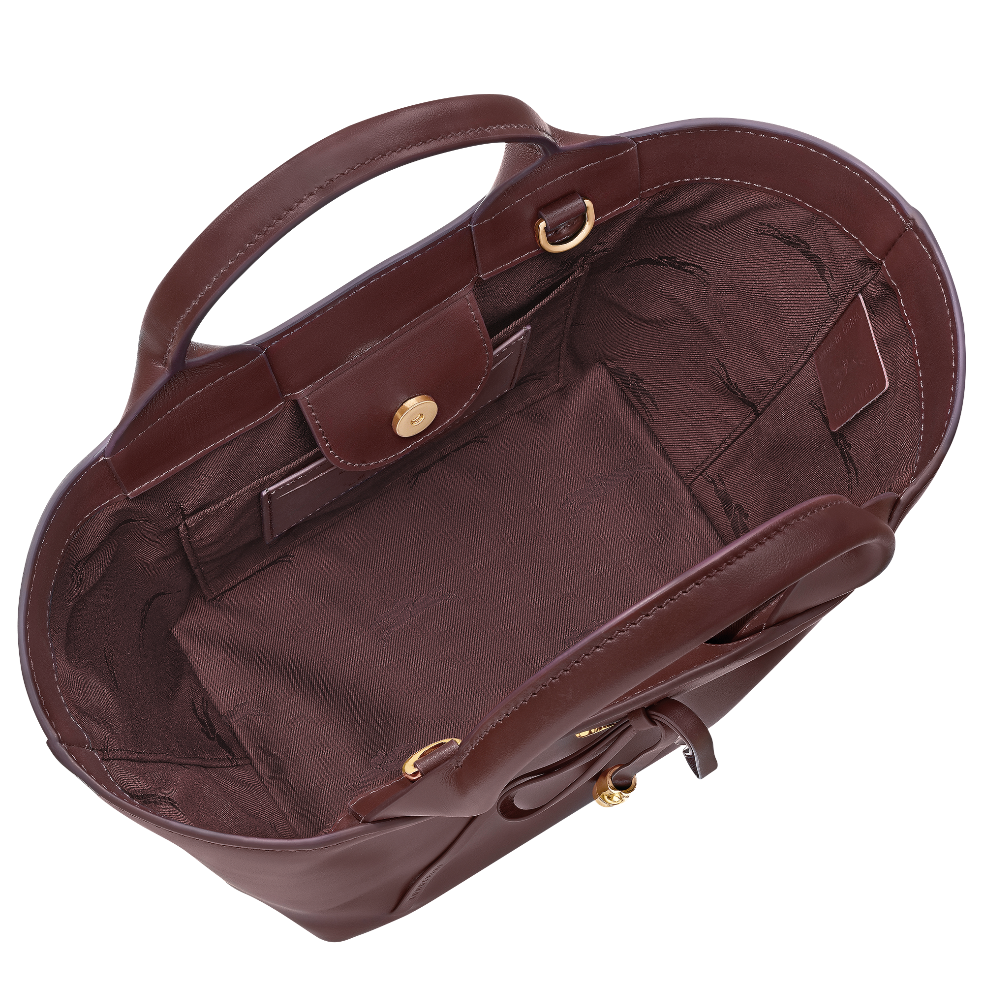 Le Roseau 手提包, 酒紅色