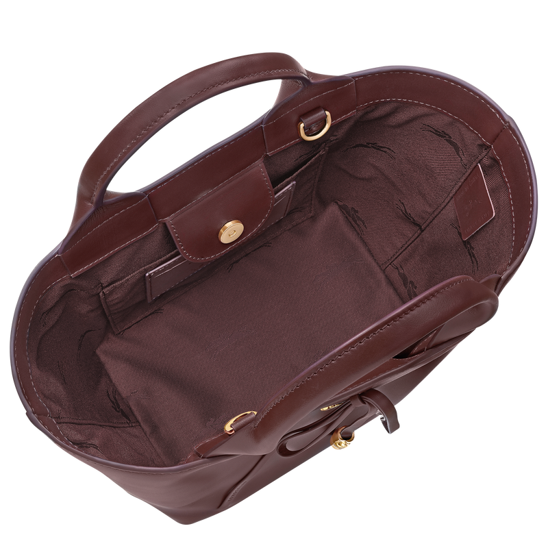 Le Roseau 手提包 , 酒紅色 - 皮革  - 查看 5 6
