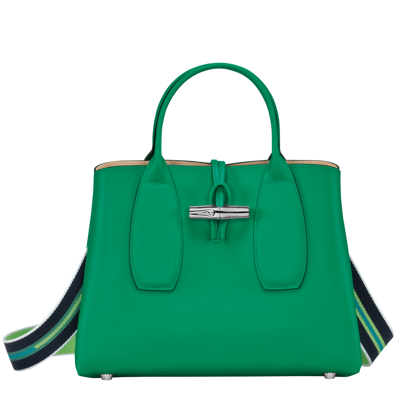 Roseau Handbag M, Grass/Green Light