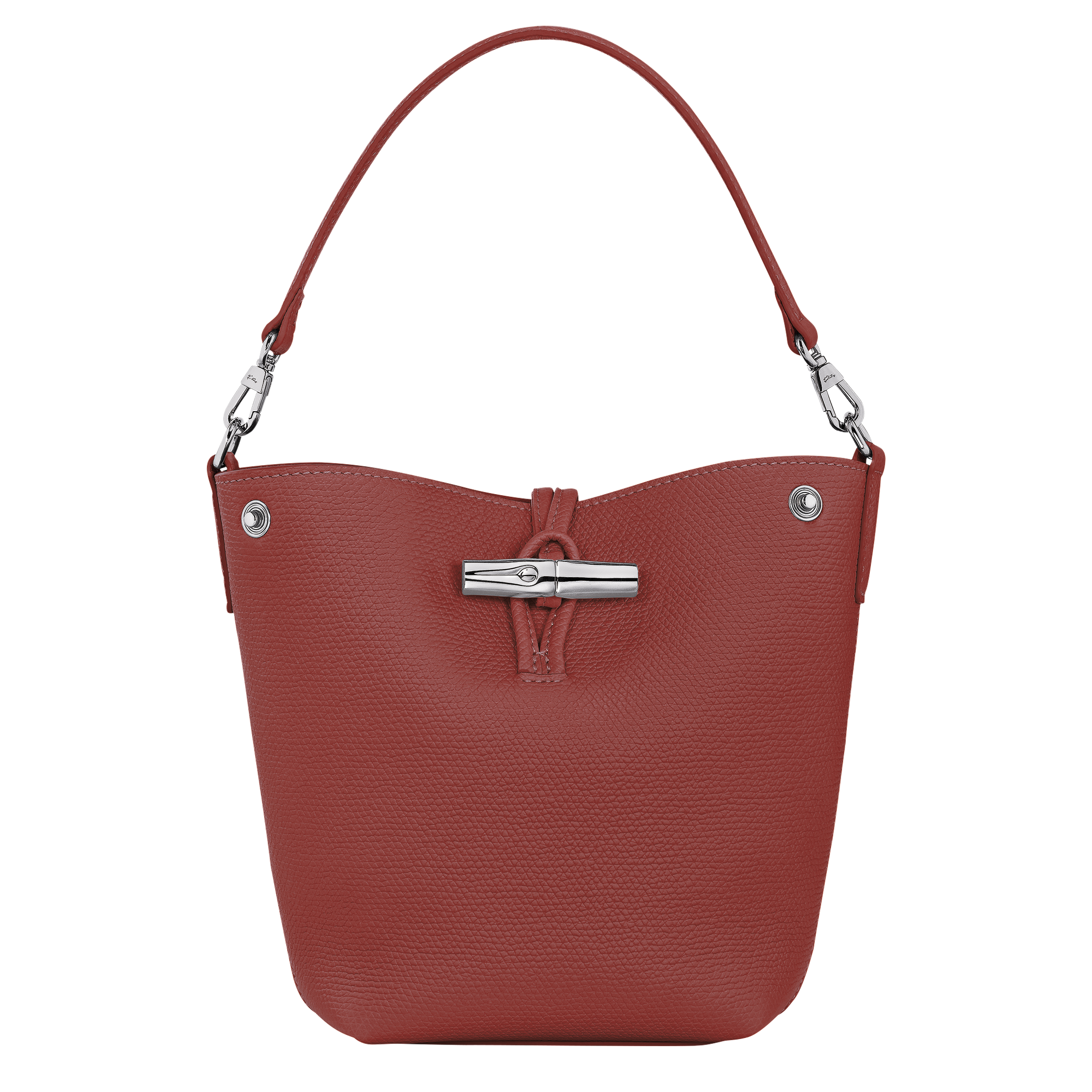 Bucket bag XS, Chestnut - View 1 of
6 - zoom in Le Roseau Bucket bag XS, Chestnut