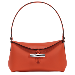 Le Roseau S Hobo bag , Paprika - Leather