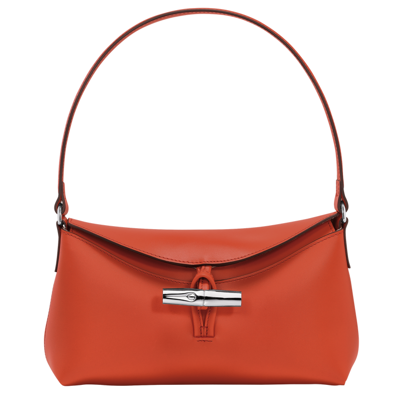 Le Roseau S Hobo bag Paprika Leather Longchamp US