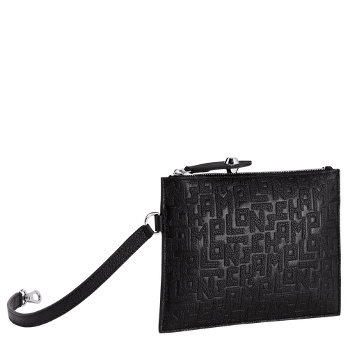 Flat pouch, Black - View 2 of 3 Flat pouch, Black, hi-res - View 2 of 3