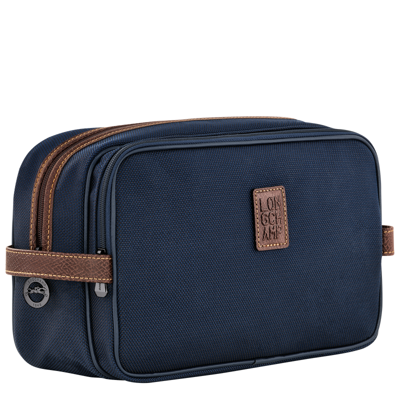 Boxford Toiletry case , Blue - Recycled canvas  - View 2 of 5