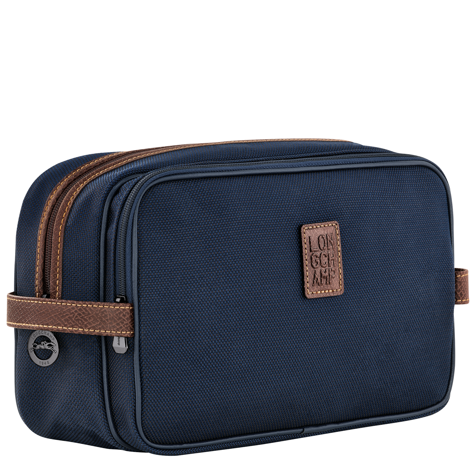 Trousse longchamp bleu outlet