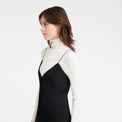 null Long dress, Black