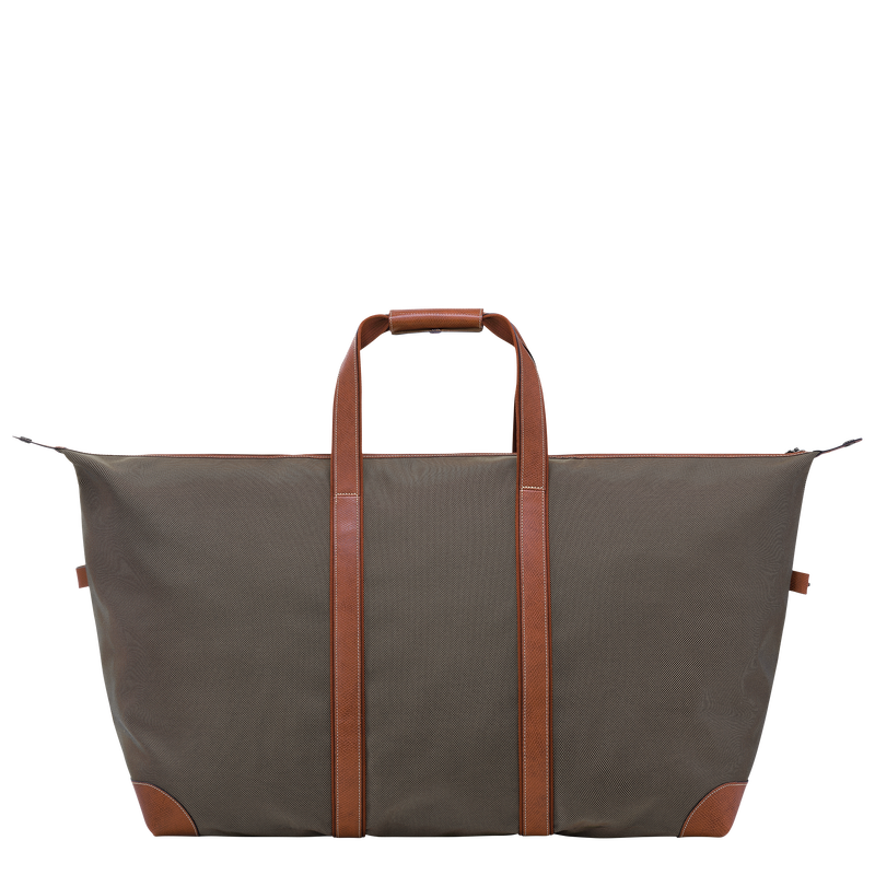 Boxford L Travel bag , Brown - Recycled canvas  - View 4 of  5