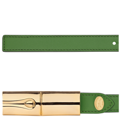 Ladies' belt , Matcha - Leather
