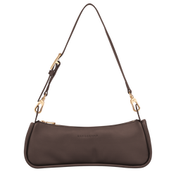 Looong M Shoulder bag , Mocha - Leather