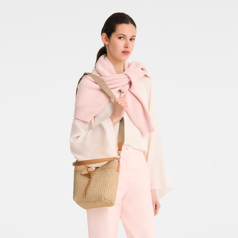 Le Roseau XS Bucket bag , Vegetal - Canvas  - View 7 of  7