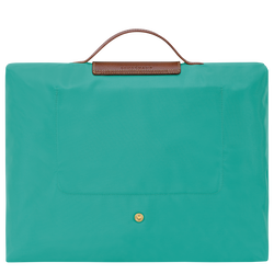 Le Pliage 原創系列 公事包 S, 綠松石色