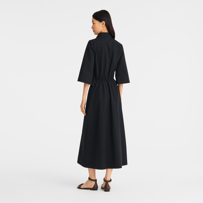 null Midi dress, Black