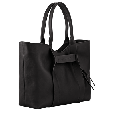 Longchamp 3D Bolso de hombro L, Negro