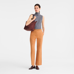 Le Pliage One XL Tote bag , Burgundy - Canvas