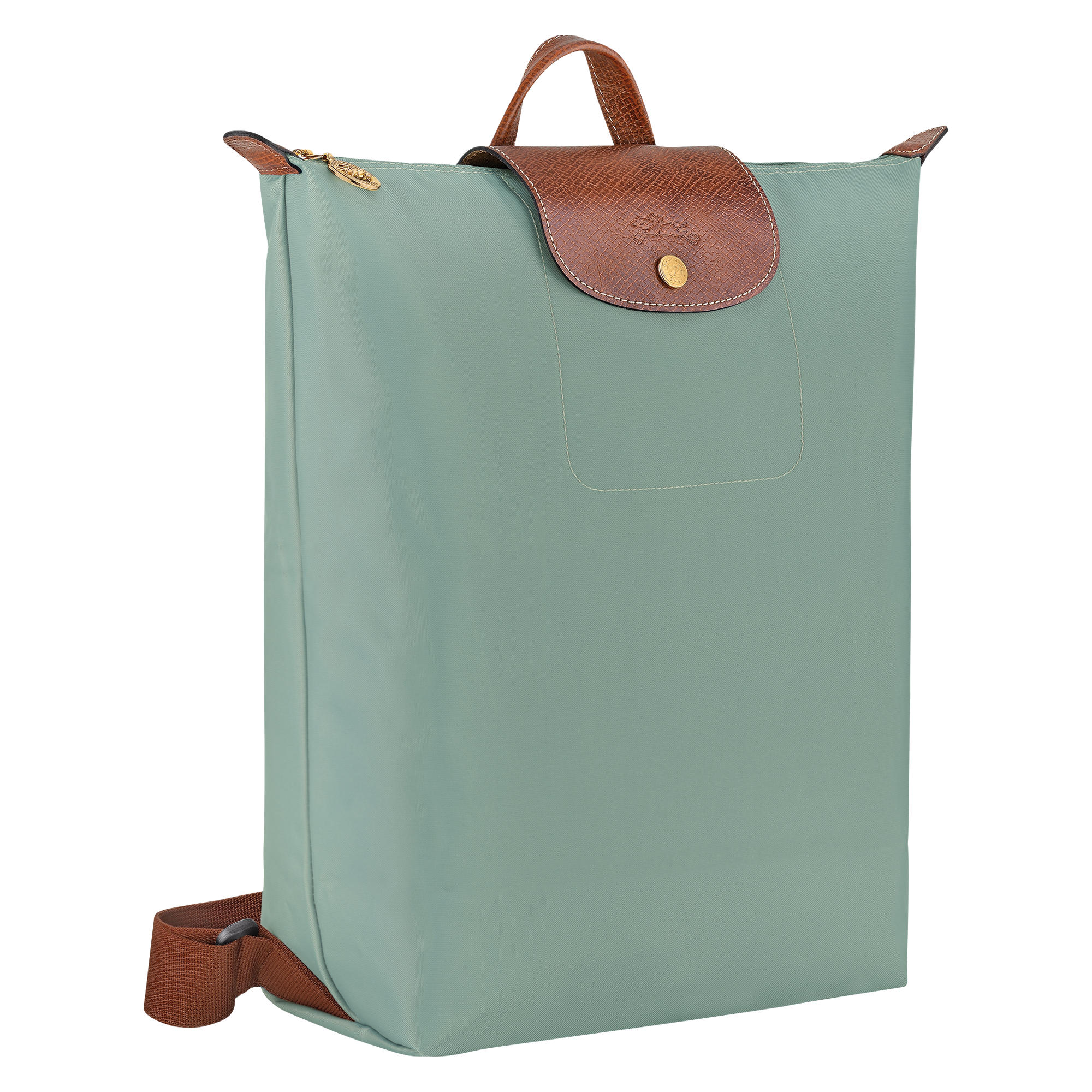 Backpack M, Celadon - View 3 of
7 - zoom in Le Pliage Original Backpack M, Celadon