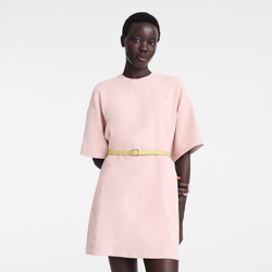 Ladies' belt , Pistachio - Leather