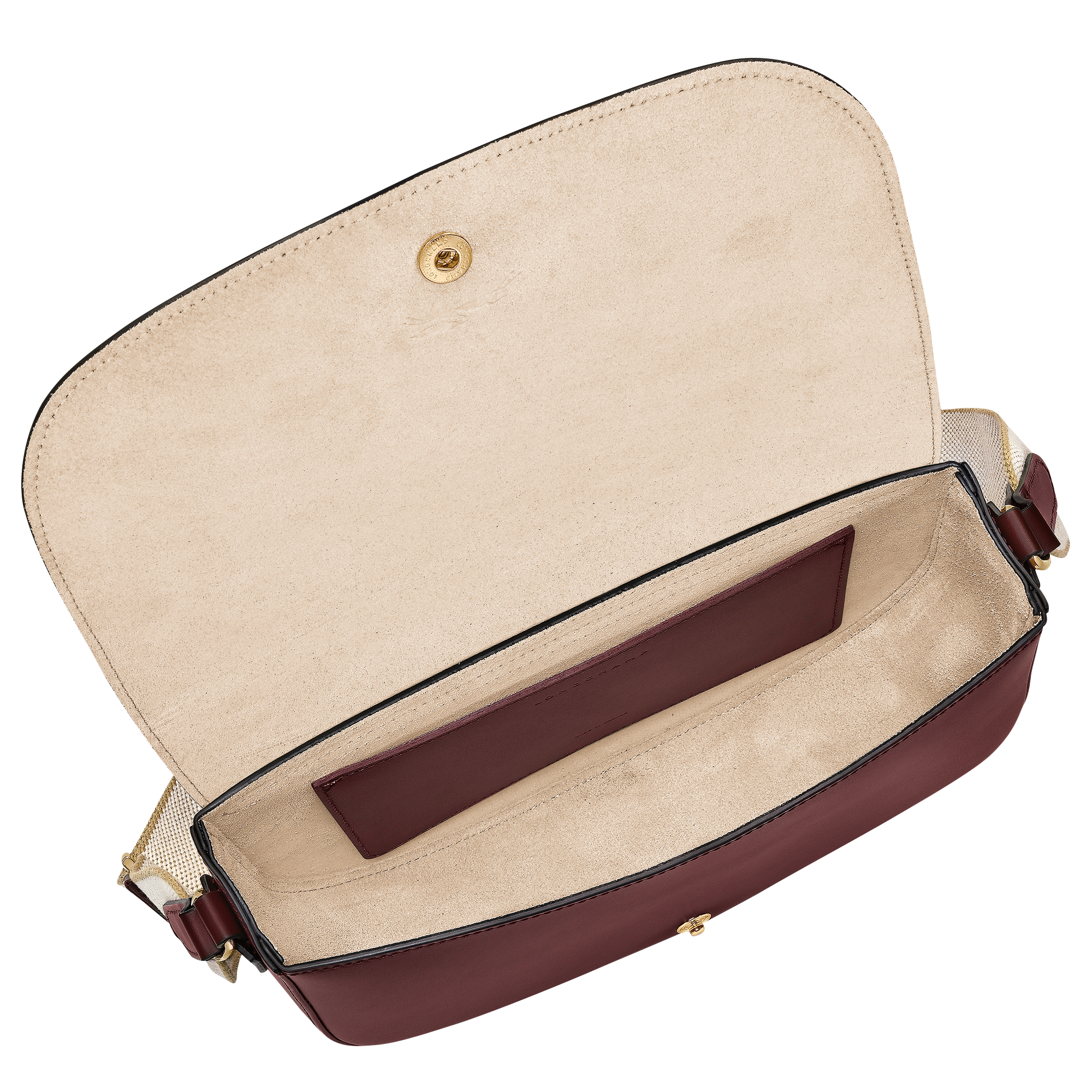 &Eacute;pure 斜背袋 M, 酒紅色