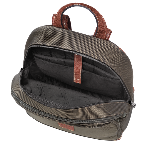 Rucksack Boxford , Recyceltes Canvas - Braun - Ansicht 5 von 5