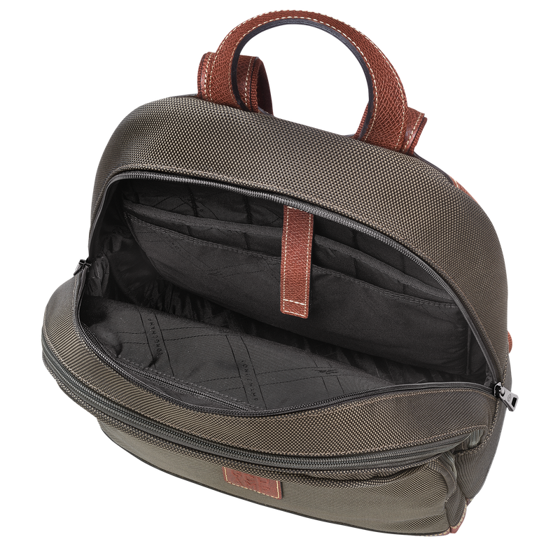 Rucksack Boxford , Recyceltes Canvas - Braun  - Ansicht 5 von 5